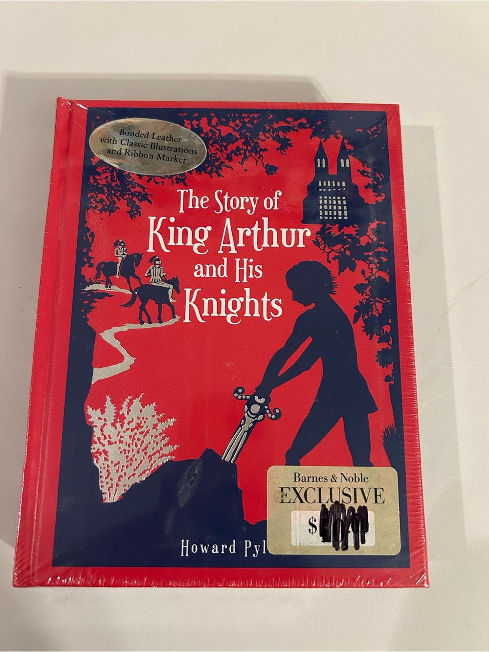 The Story of King Arthur and His Knights Howard Pyle Leather bound BRAND NEW